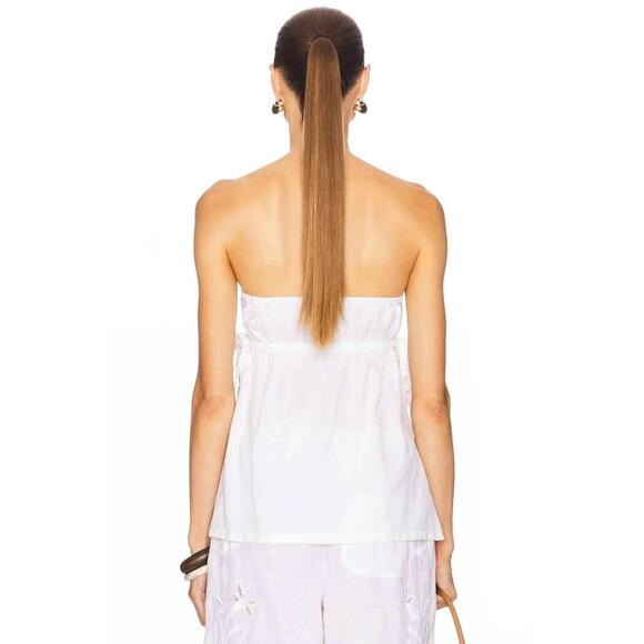 NEW CIAO LUCIA women's sebastian top in white - Picture 2 of 3